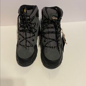 Earth Shoe Men's Black and Gray Outdoor Boots